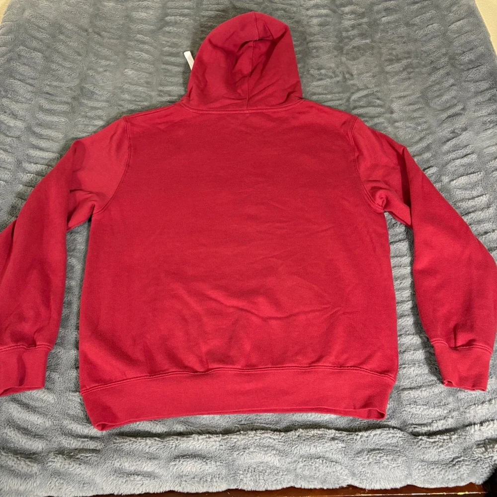Colosseum Alabama Crimson Tide Mens Large Red Pullover Hoodie NCAA AQ653